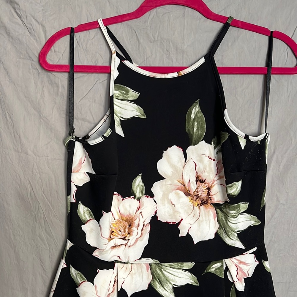 Long formal black dress